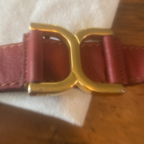 Chloe crossbody, medium, dark red, pebbled leather. - Picture 4 of 13